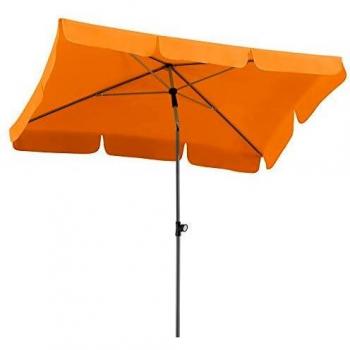 Parasol Schneider Locarno, Mandarina, Aprox. 180 x 120 cm, 4 Piezas, Rectangular