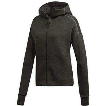 adidas W Zne HD FR Sudadera, Mujer, tieley/Negro, XL
