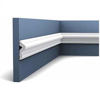 Riel de Imagen Flexible Orac PX175F, Moldura Decorativa Moderna, 2m, Color Blanco