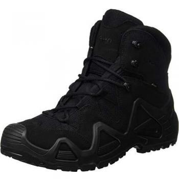 Botas de Montaña Lowa Zephyr GTX Mid TF para Hombre - Negro, Impermeables y Transpirables