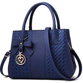 Jeniulet Bolsos para mujer Moda para mujer Cuero de PU con asa superior Bolsos de asas de hombro