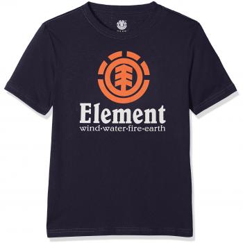 Element Vertical SS Camiseta, Niños, Azul