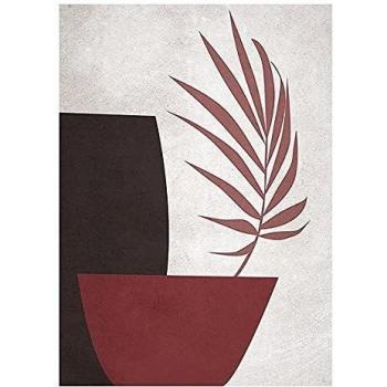 BigBuy Home S0111417 Cuadro, Planta, 100 x 70 x 4 cm