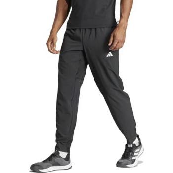 Adidas Train Essentials Woven Jogging Suit, Black/White, 3XL, Male