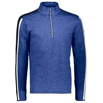Cmp Ultralight Half Zip Fleece Sweatshirt for Men - Royal Melange, Size 3XL