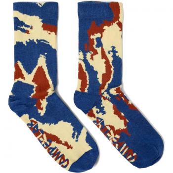 CAMPERLAB Unisex Multicolor Cotton Socks - Size S