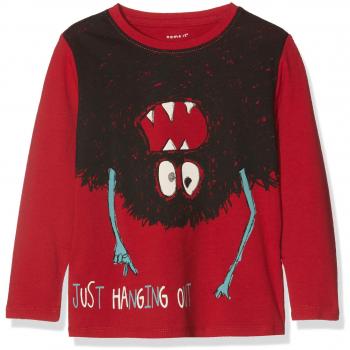 NAME IT Nmmolvan LS Top Box, Camisa Manga Larga para Bebés,