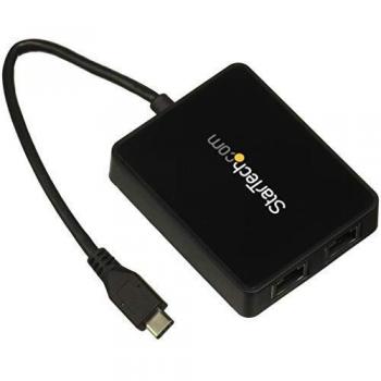 StarTech.com USB-C to Dual Gigabit Ethernet Adapter with USB 3.0