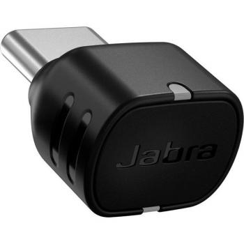 Adaptador Bluetooth USB-C Jabra Link 390c MS Teams - Alcance de 30 m, compatible con Speak2