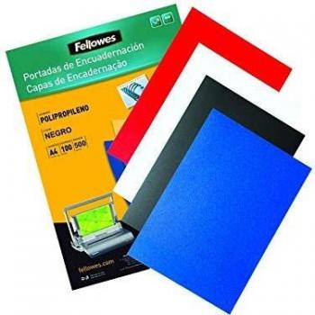 Fellowes 5470801 - Pack con 50 portadas de polipropileno, A3, color negro