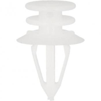 Fijación Clip Listón ROMIX C10081, 10 Piezas, Alta resistencia, Fácil instalación, Material plástico duradero, Ideal para sujeción de cables y elementos ligeros