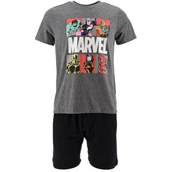 Pijama Marvel Comics Gris Talla L
