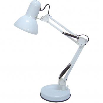 Lámpara de Escritorio Flexo Samson 49cm Metal Blanco E27 Rabalux