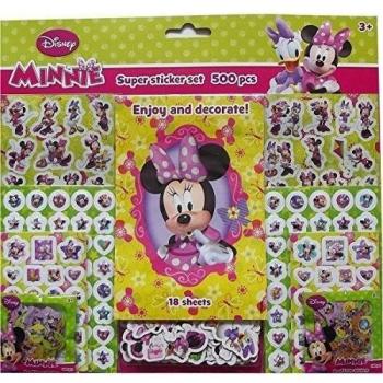 Set 500 pegatinas. Minnie