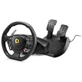 Thrustmaster T80 Ferrari 488 GTB Edition Racing Wheel for PS5 / PS4 / PC - Officially Licensed by Ferrari