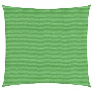 Parasol Vela HDPE Verde Claro 160g/m² 5x5m