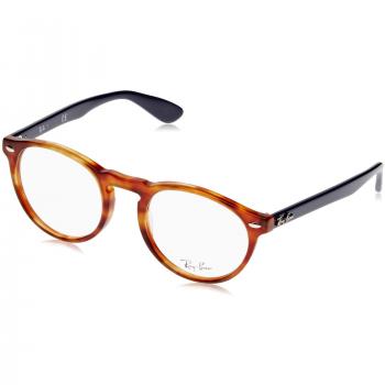 Ray-Ban 0Rx5283, Monturas de Gafas para Hombre, Yellow Tortoise, 51
