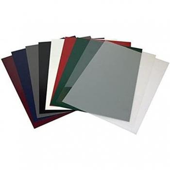Caja 100 tapas para encuadernación Dequa PVC 180 A4 Negro