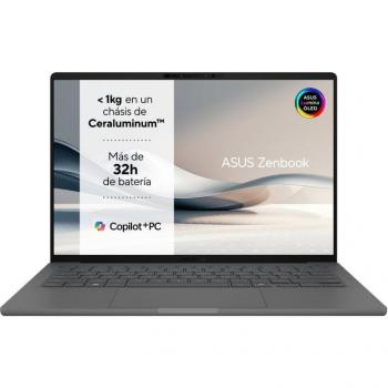 Portátil ASUS Zenbook A14 OLED UX3407QA-QD333W - 14 WUXGA, Qualcomm Snapdragon X1-26-100, 32GB RAM, 512GB SSD, Adreno GPU, Windows 11