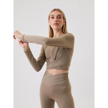 Björn Borg Cross Long Sleeve Women Beige, Size XL
