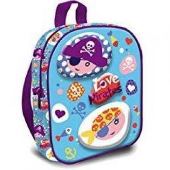 Desconocido Mochila 3D Pirates 24cm