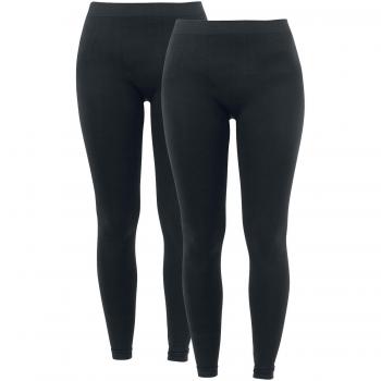 R.E.D. by EMP Leggings Chica - Pack de 2 Leggings Negro XXL
