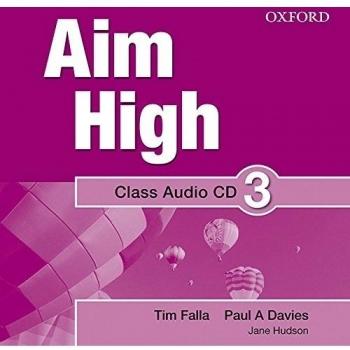 Aim High 3. Class Audio CD: A new secondary course which helps students become successful, independent language learners.