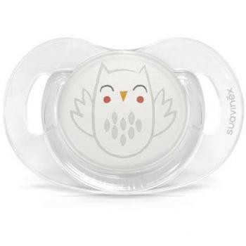 Suavinex Chupete Premium Bonhomia Silicona Fisiológica SX Pro 0-6M Búho Beige