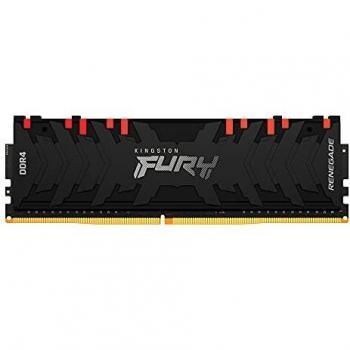 Kingston FURY Renegade RGB 8 GB 3600 MHz DDR4 CL16 Desktop Memory Single Module KF436C16RBA/8
