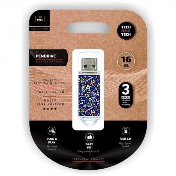 Tech One Tech Kaotic Dark 16GB USB 2.0 Pendrive