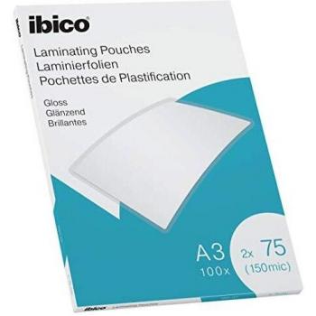 Esselte Glossy Laminating Pouches A3 2x75 Microns Pack of 100