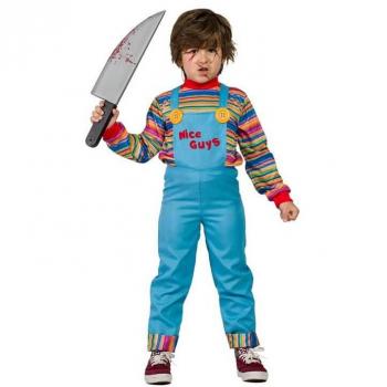 Kimokawaii Disfraz de Muñeco Diabólico para niño