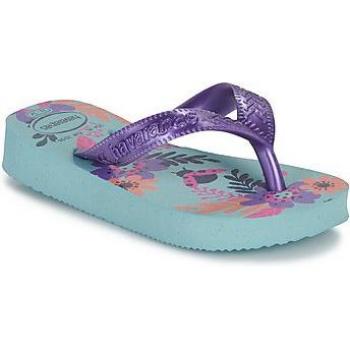 Chanclas Havaianas Niña Modelo Kids Flores Fc Verde Violeta Rosa Talla 27-28