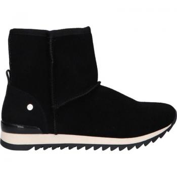 Gioseppo Zapatilla Botín Australiano Negro para Niña y Niño Krensdorf - Botines de corte australiano, materiales sostenibles, diseño unisex