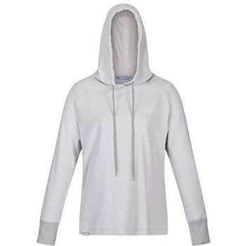 Regatta Women's Hartside Lightweight Fleece Hoodie in Cyberspace Marl (Size 16)