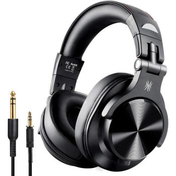 Auriculares Oneodio A70 Bluetooth 5.0 Inalámbricos y con Cable para DJ y Estudio, Auriculares Portátiles para Monitoreo y Grabación