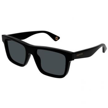 Gucci Trendy Double Layer Sunglasses GG1618S Black Unisex Size: 56 MM
