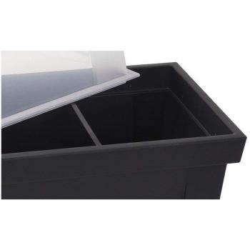 Invernadero tipo mesa color negro 80x40x65cm