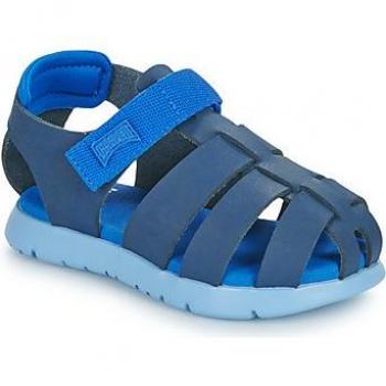 CAMPER Oruga - Sandals for First Walkers - Blue, Size 24, Smooth Leather/Cotton FabricCAMPER Oruga - Sandals for First Walkers - Blue, Size 7, Smooth Leather/Cotton Fabric