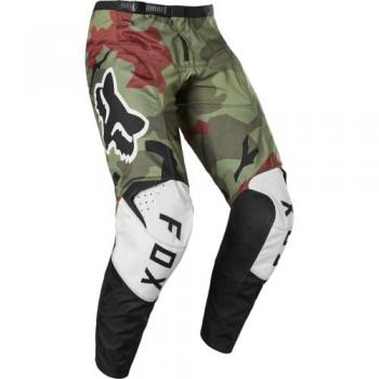 Pantalones de motocross Fox 180 BNKR Verde Multicolor Talla 28
