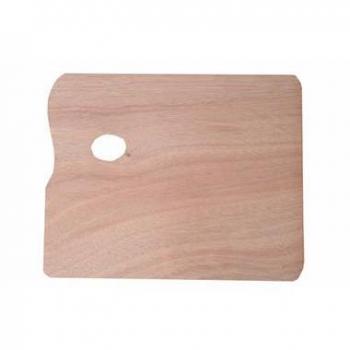 Paleta de Pintura Rectangular Pryse 6060006, Madera, 25x30 cm