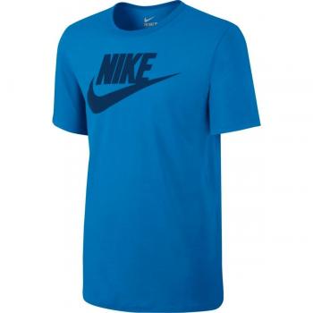 Nike M Nsw Tee Icon Futura Camiseta, Hombre, Azul