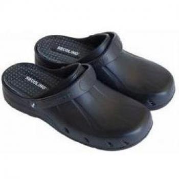 Zueco de Trabajo Secolino Negro Talla 42 - Modelo Profesional con Comodidad y Estilo