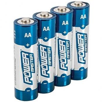 Pila Super Alcalina AA/LR6 Powermaster 992118, 4 Pzas