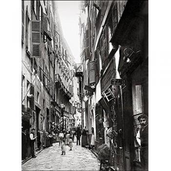 Impresión de foto lienzo, Niza, en la calle de la derecha, hacia 1885, 30 cm x 40 cm
