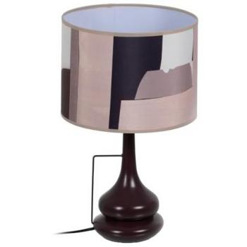 Lámpara de mesa Marrón Hierro 60 W 220-240 V 25 x 25 x 42 cm