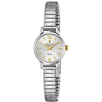 Festina Reloj Análogo clásico para Mujer de Cuarzo con Correa en Acero Inoxidable F20262/2