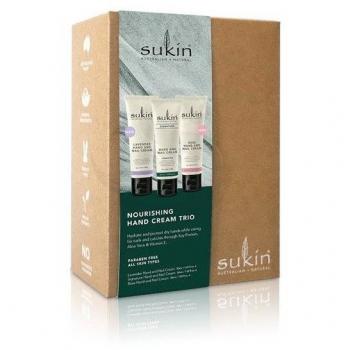 Sukin Nourishing Hand Cream Trio - PACK REGALO 9327693007514