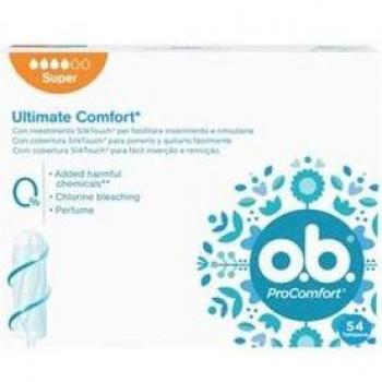 O.B. ProComfort Super Tampons 54 Count