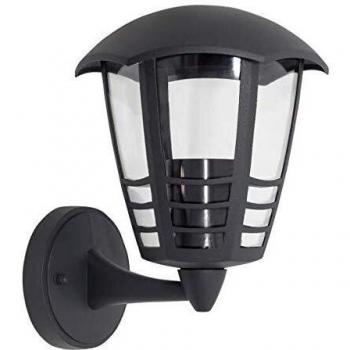Lampara Aplique Exterior Terva 1xe27 Ip44 Antracita 23 Cm de FABRILAMP.
